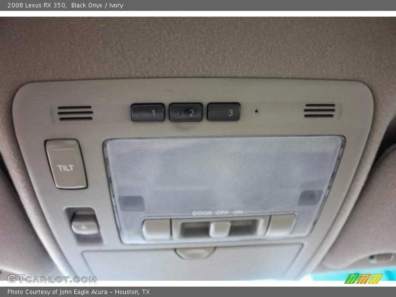 Black Onyx / Ivory 2008 Lexus RX 350