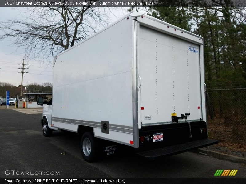 Summit White / Medium Pewter 2017 Chevrolet Express Cutaway 3500 Moving Van