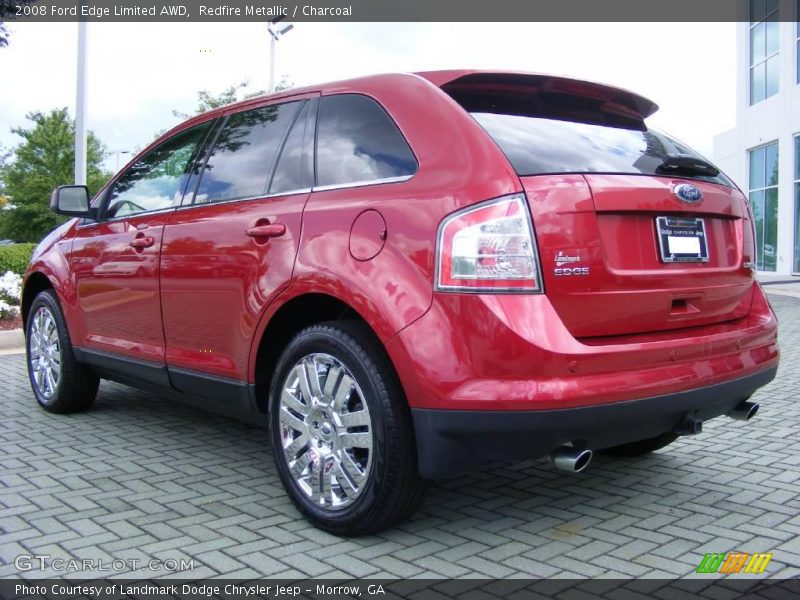 Redfire Metallic / Charcoal 2008 Ford Edge Limited AWD