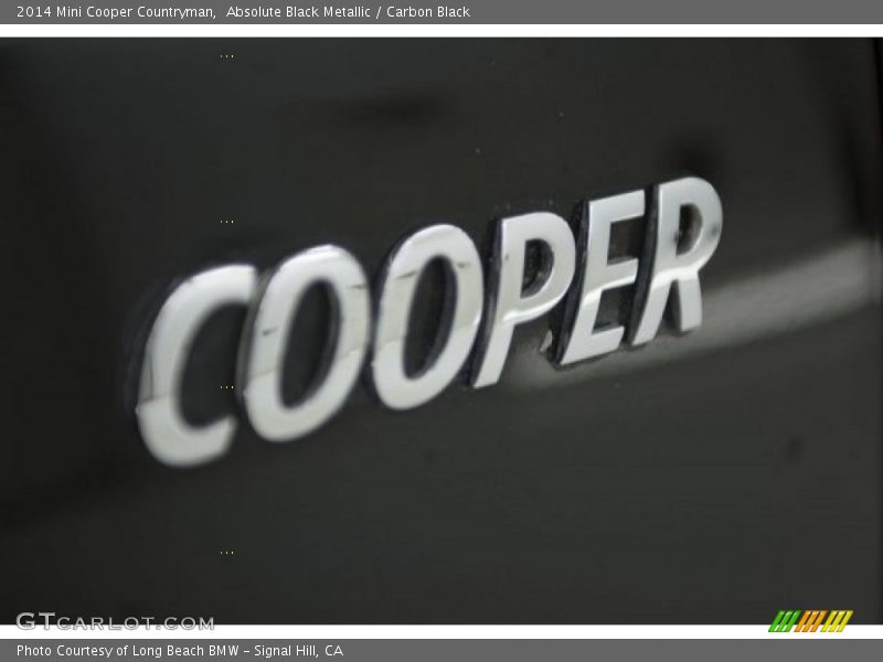 Absolute Black Metallic / Carbon Black 2014 Mini Cooper Countryman