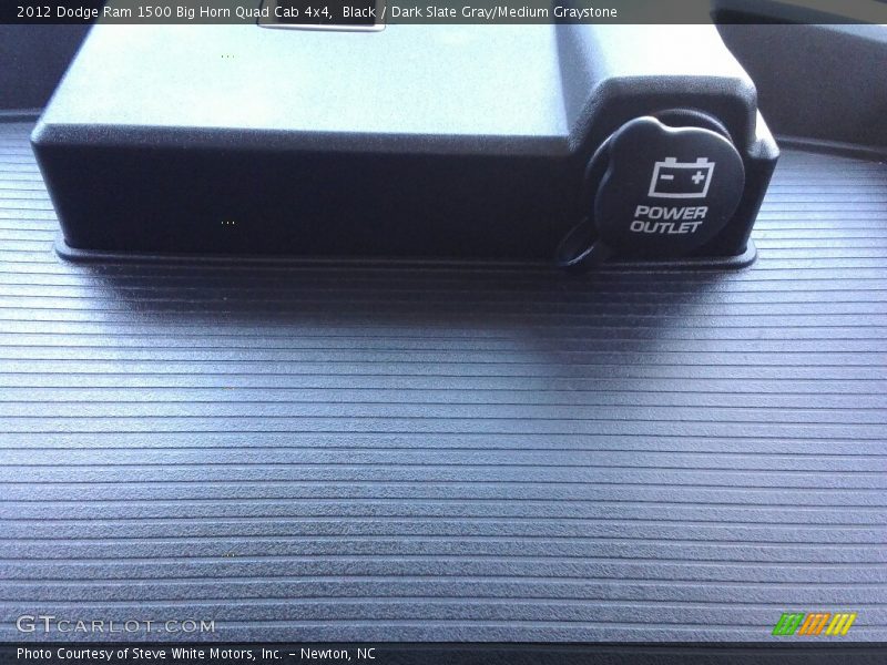 Black / Dark Slate Gray/Medium Graystone 2012 Dodge Ram 1500 Big Horn Quad Cab 4x4