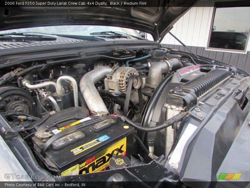 Black / Medium Flint 2006 Ford F350 Super Duty Lariat Crew Cab 4x4 Dually
