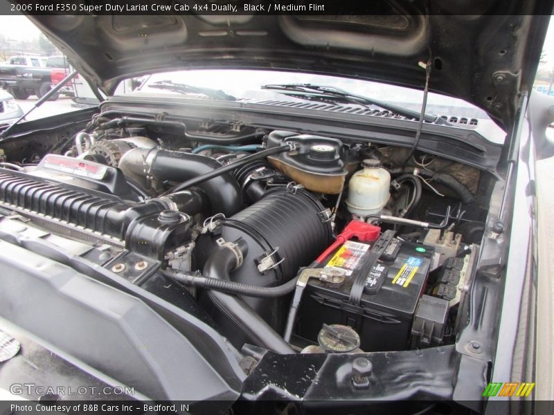Black / Medium Flint 2006 Ford F350 Super Duty Lariat Crew Cab 4x4 Dually
