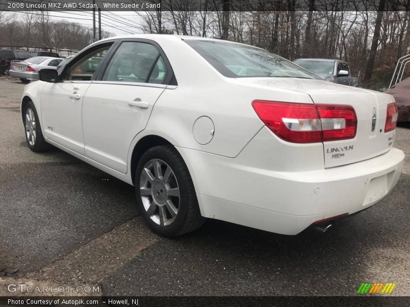 White Suede / Sand 2008 Lincoln MKZ AWD Sedan