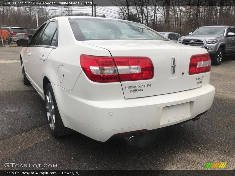 White Suede / Sand 2008 Lincoln MKZ AWD Sedan