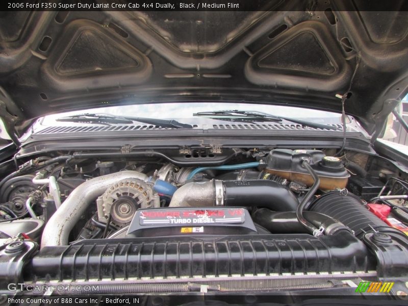 Black / Medium Flint 2006 Ford F350 Super Duty Lariat Crew Cab 4x4 Dually