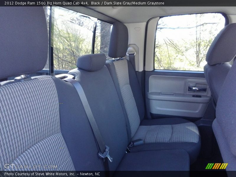 Black / Dark Slate Gray/Medium Graystone 2012 Dodge Ram 1500 Big Horn Quad Cab 4x4