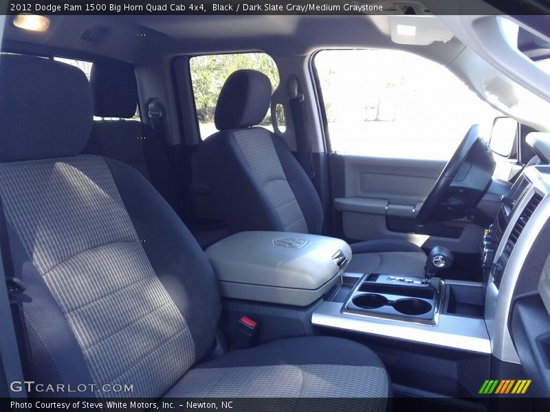 Black / Dark Slate Gray/Medium Graystone 2012 Dodge Ram 1500 Big Horn Quad Cab 4x4