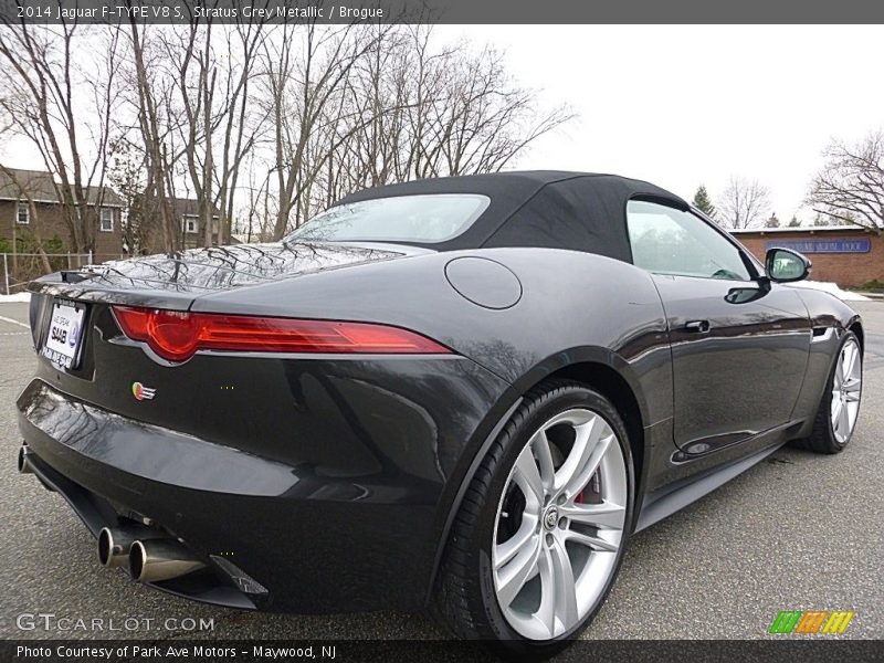 Stratus Grey Metallic / Brogue 2014 Jaguar F-TYPE V8 S