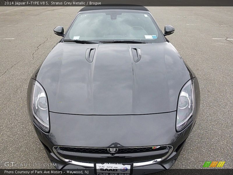 Stratus Grey Metallic / Brogue 2014 Jaguar F-TYPE V8 S