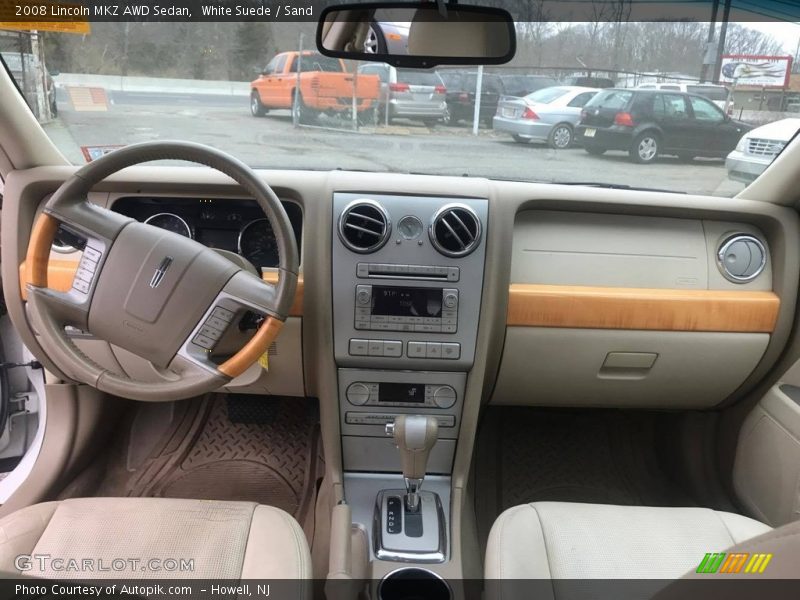 White Suede / Sand 2008 Lincoln MKZ AWD Sedan