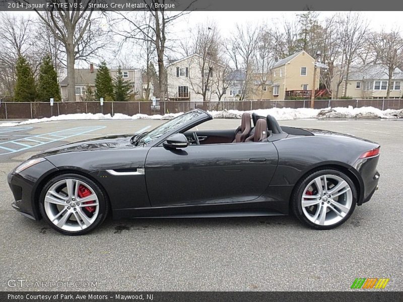  2014 F-TYPE V8 S Stratus Grey Metallic