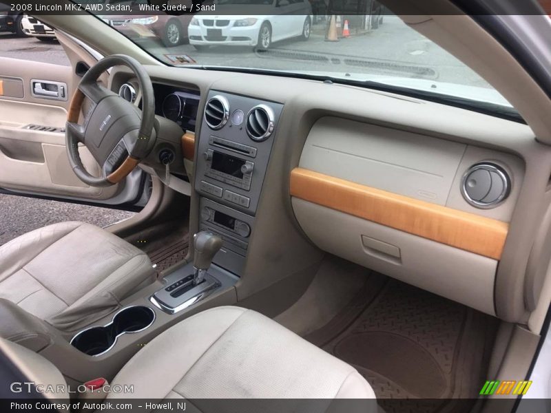 White Suede / Sand 2008 Lincoln MKZ AWD Sedan