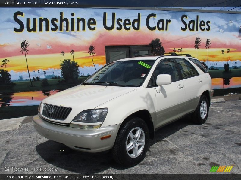 Golden Pearl / Ivory 2000 Lexus RX 300
