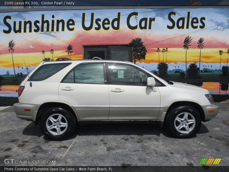 Golden Pearl / Ivory 2000 Lexus RX 300