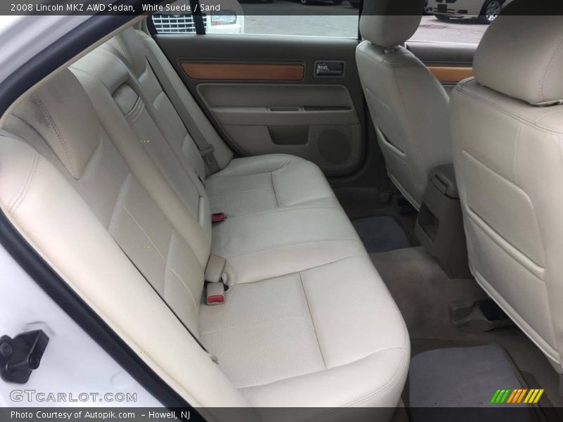 White Suede / Sand 2008 Lincoln MKZ AWD Sedan