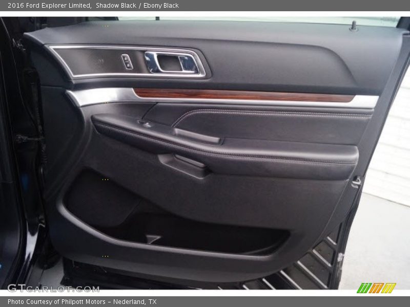Shadow Black / Ebony Black 2016 Ford Explorer Limited