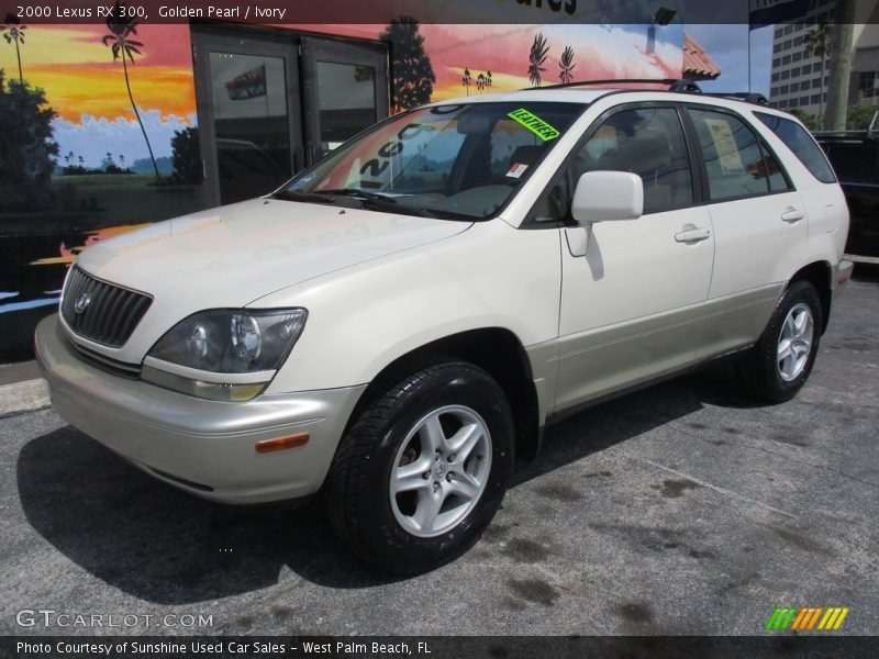 Golden Pearl / Ivory 2000 Lexus RX 300