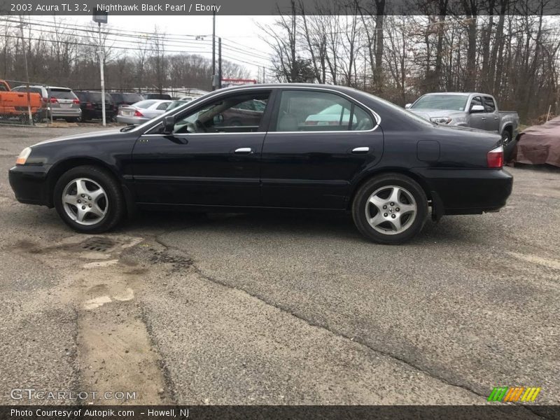 Nighthawk Black Pearl / Ebony 2003 Acura TL 3.2