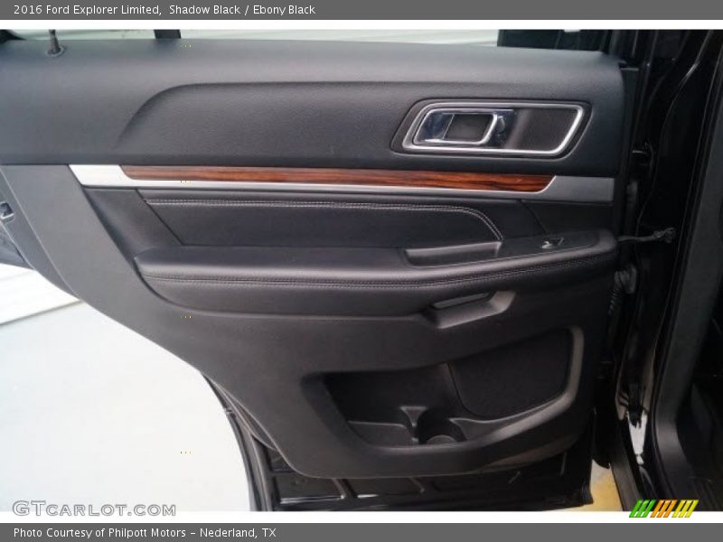 Shadow Black / Ebony Black 2016 Ford Explorer Limited