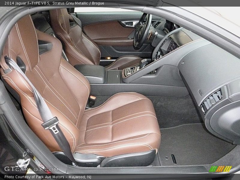 Front Seat of 2014 F-TYPE V8 S