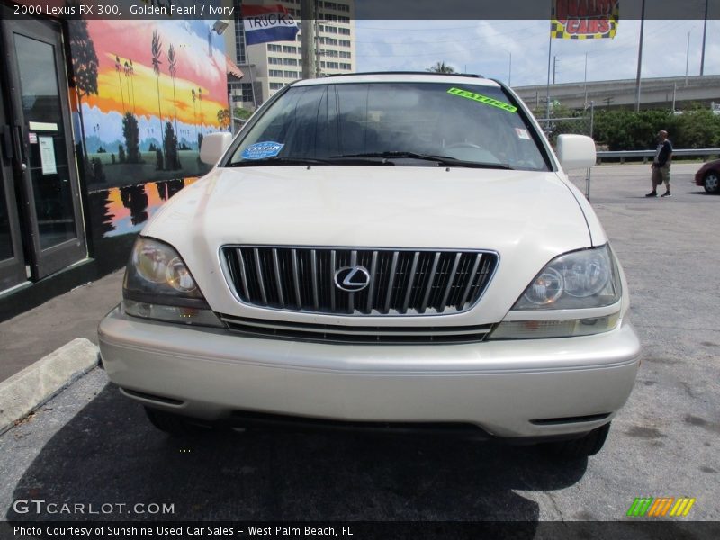 Golden Pearl / Ivory 2000 Lexus RX 300