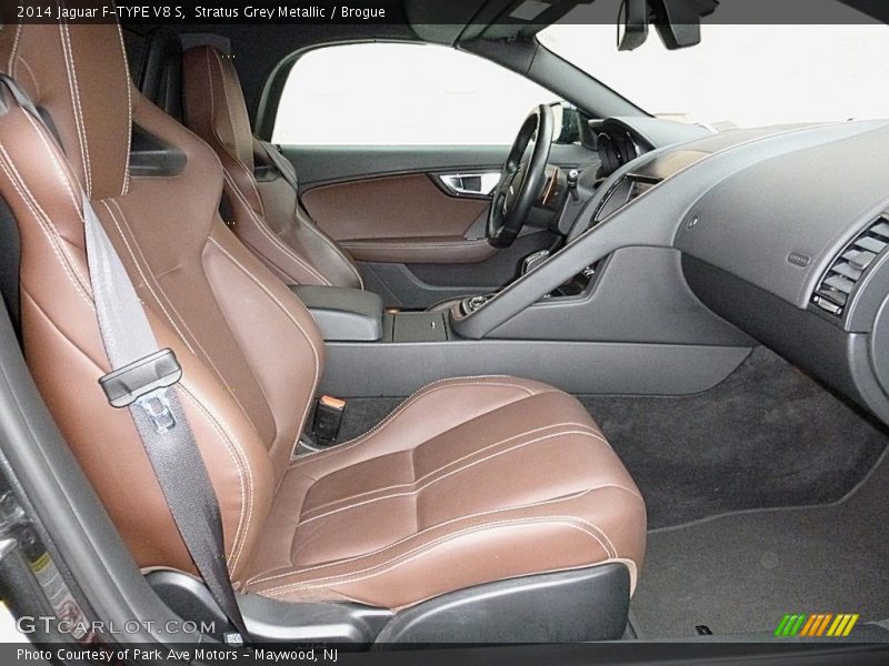 Front Seat of 2014 F-TYPE V8 S