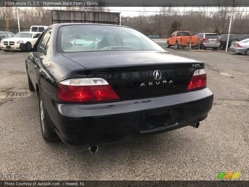 Nighthawk Black Pearl / Ebony 2003 Acura TL 3.2