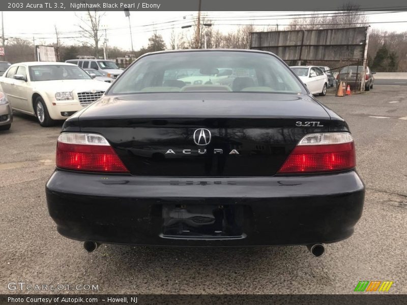 Nighthawk Black Pearl / Ebony 2003 Acura TL 3.2
