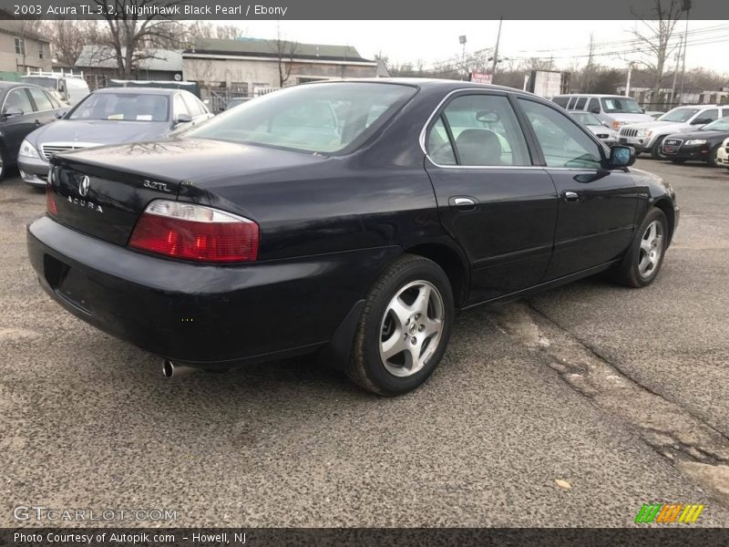Nighthawk Black Pearl / Ebony 2003 Acura TL 3.2