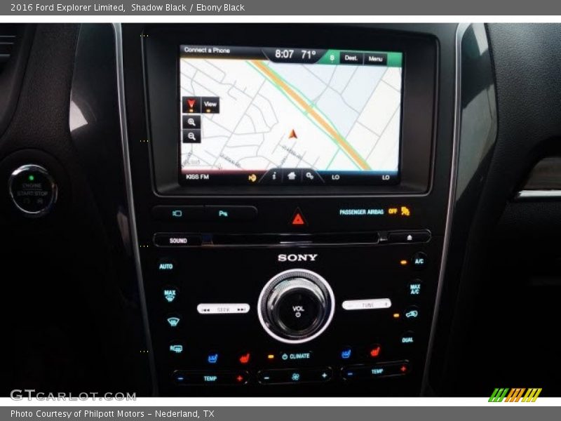 Shadow Black / Ebony Black 2016 Ford Explorer Limited
