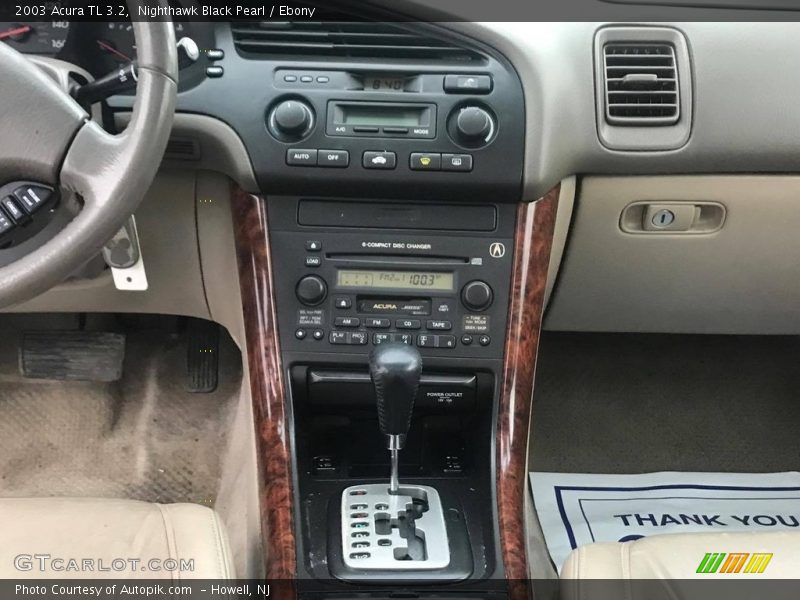 Nighthawk Black Pearl / Ebony 2003 Acura TL 3.2