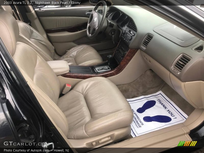 Nighthawk Black Pearl / Ebony 2003 Acura TL 3.2