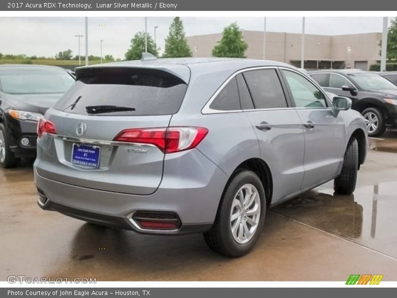 Lunar Silver Metallic / Ebony 2017 Acura RDX Technology
