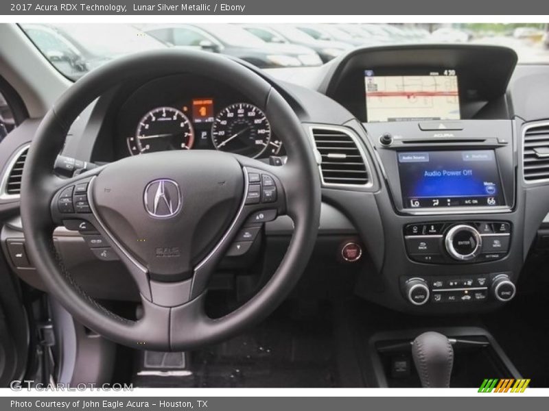 Lunar Silver Metallic / Ebony 2017 Acura RDX Technology
