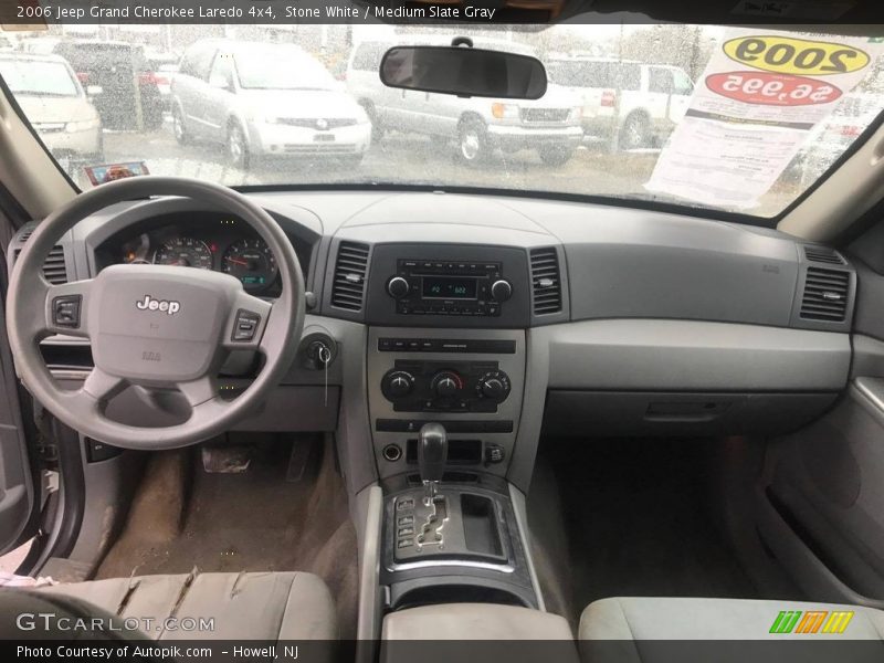 Stone White / Medium Slate Gray 2006 Jeep Grand Cherokee Laredo 4x4