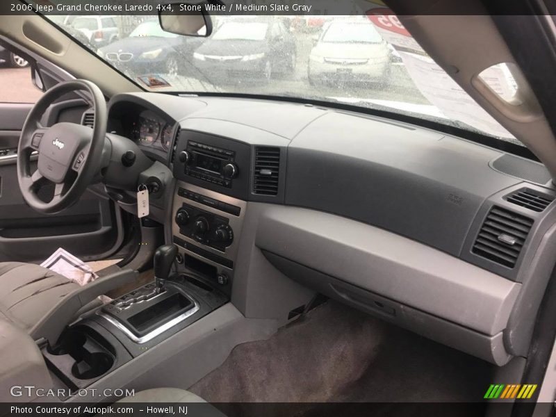 Stone White / Medium Slate Gray 2006 Jeep Grand Cherokee Laredo 4x4