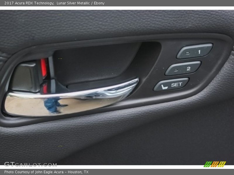 Lunar Silver Metallic / Ebony 2017 Acura RDX Technology