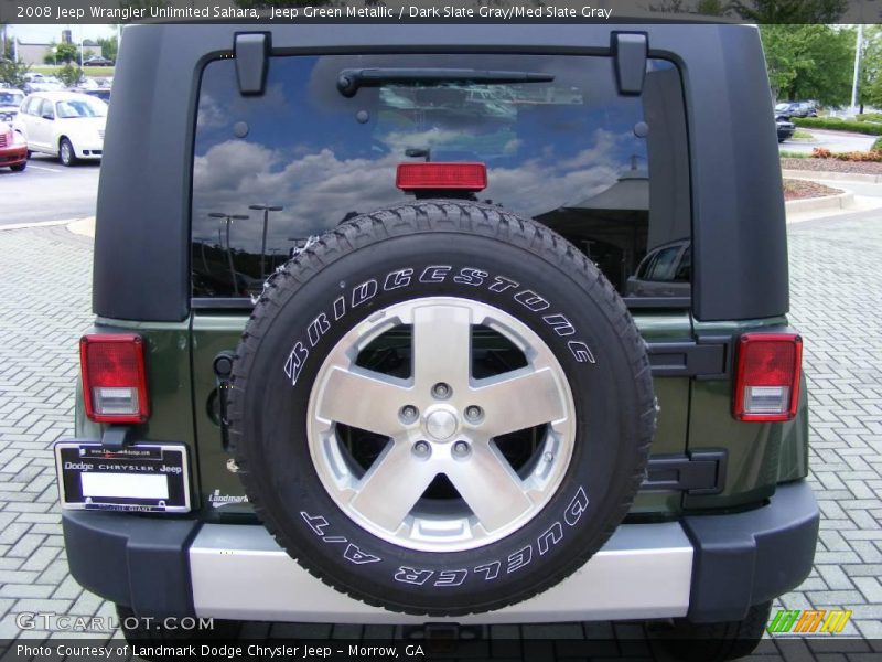 Jeep Green Metallic / Dark Slate Gray/Med Slate Gray 2008 Jeep Wrangler Unlimited Sahara