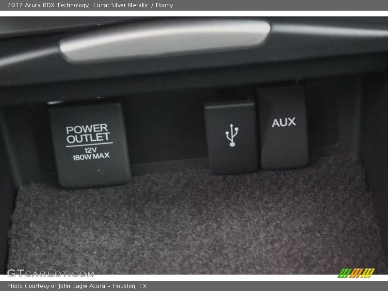 Lunar Silver Metallic / Ebony 2017 Acura RDX Technology