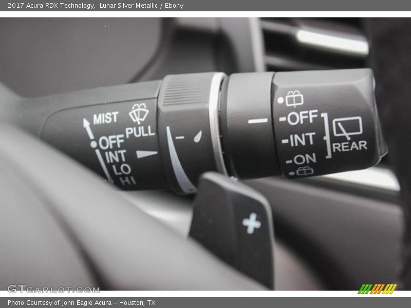 Lunar Silver Metallic / Ebony 2017 Acura RDX Technology