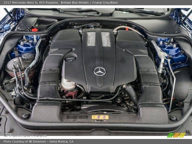  2017 SL 450 Roadster Engine - 3.0 Liter DI biturbo DOHC 24-Valve VVT V6