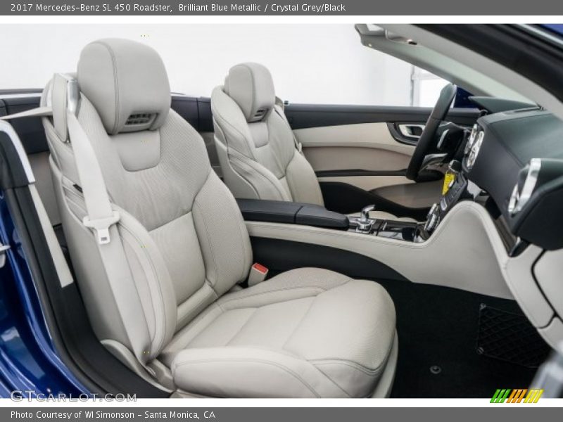  2017 SL 450 Roadster Crystal Grey/Black Interior