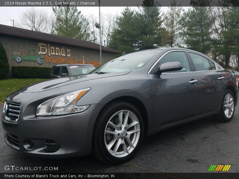 Gun Metallic / Charcoal 2014 Nissan Maxima 3.5 S