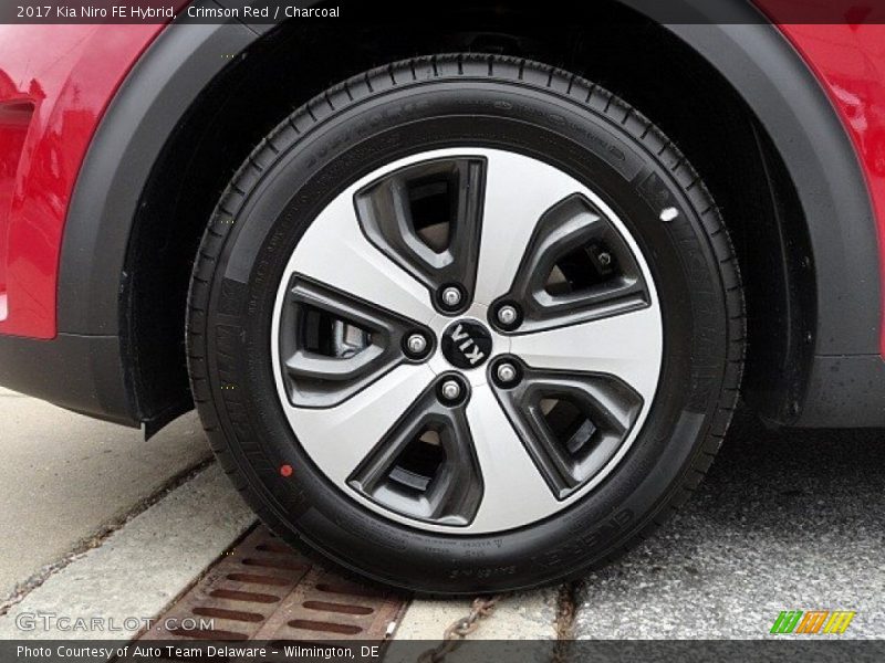 Crimson Red / Charcoal 2017 Kia Niro FE Hybrid