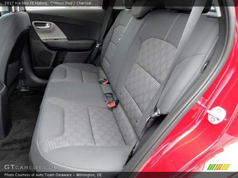 Crimson Red / Charcoal 2017 Kia Niro FE Hybrid