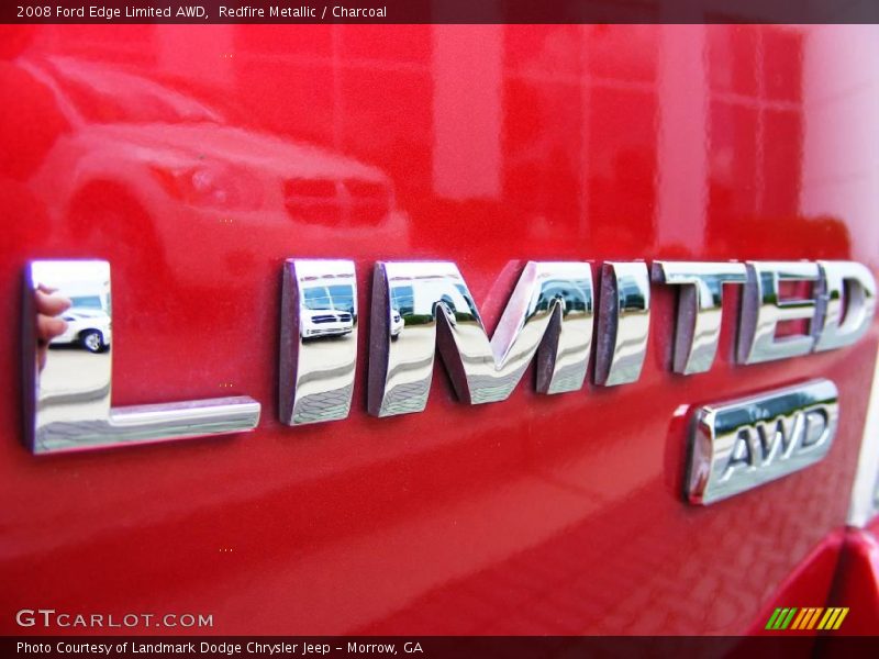 Redfire Metallic / Charcoal 2008 Ford Edge Limited AWD