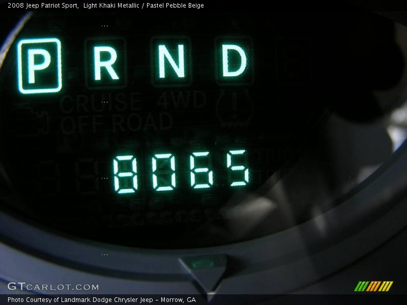 Light Khaki Metallic / Pastel Pebble Beige 2008 Jeep Patriot Sport
