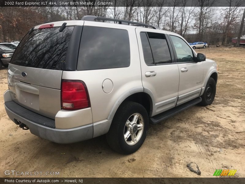 Silver Birch Metallic / Graphite 2002 Ford Explorer XLT 4x4