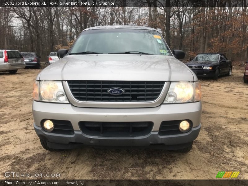 Silver Birch Metallic / Graphite 2002 Ford Explorer XLT 4x4